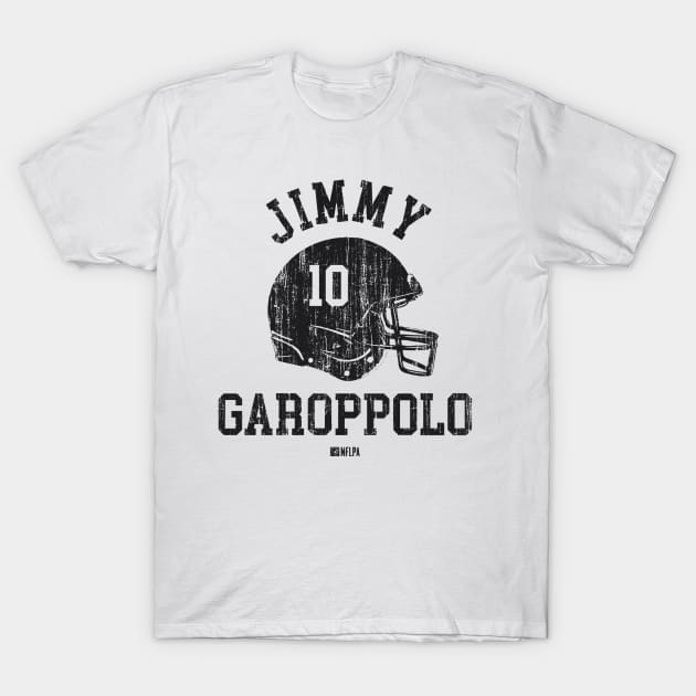 Jimmy Garoppolo Las Vegas Helmet Font T-Shirt by TodosRigatSot